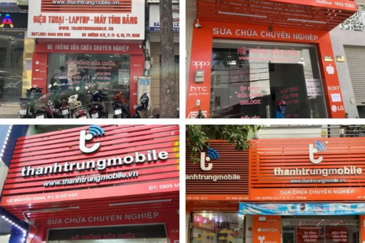 Trung tâm sửa chữa điện thoại Thành Trung Mobile