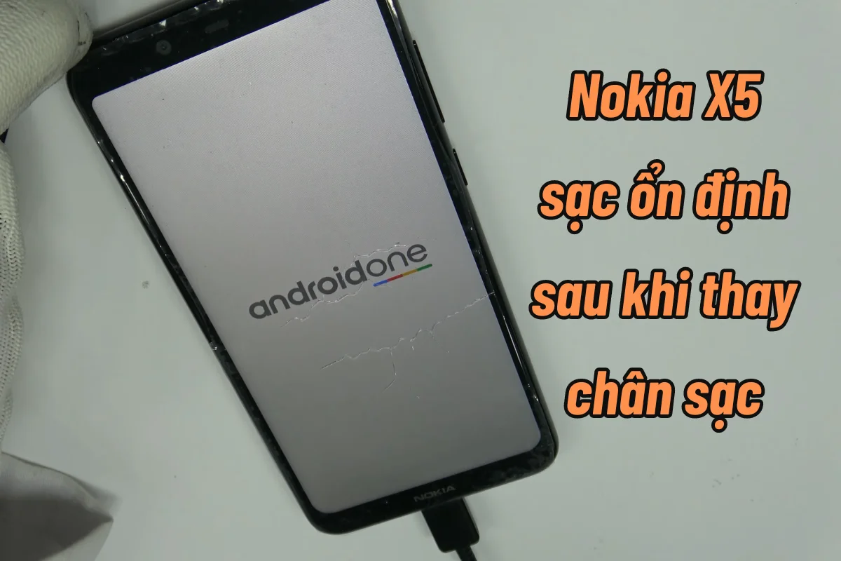 Thay chân sạc Nokia X5 giá rẻ