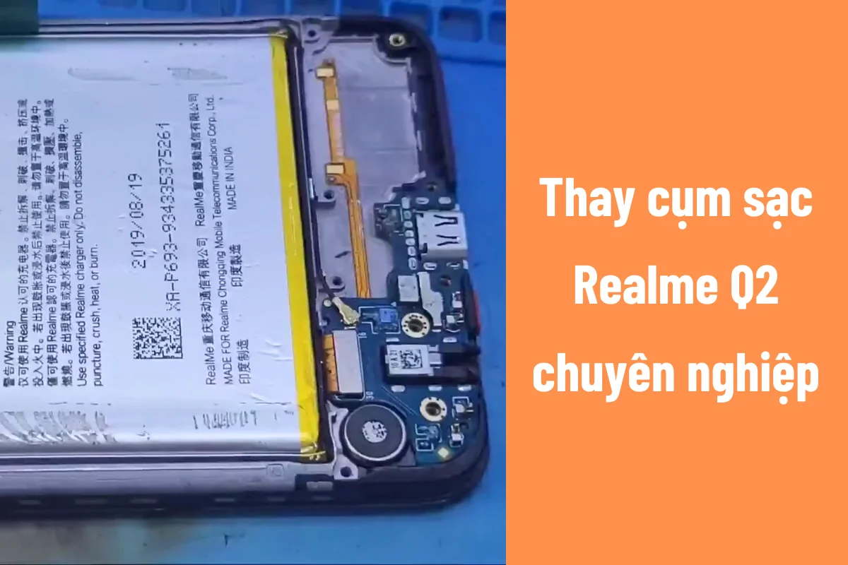 thay chân sạc realme Q2 giá rẻ