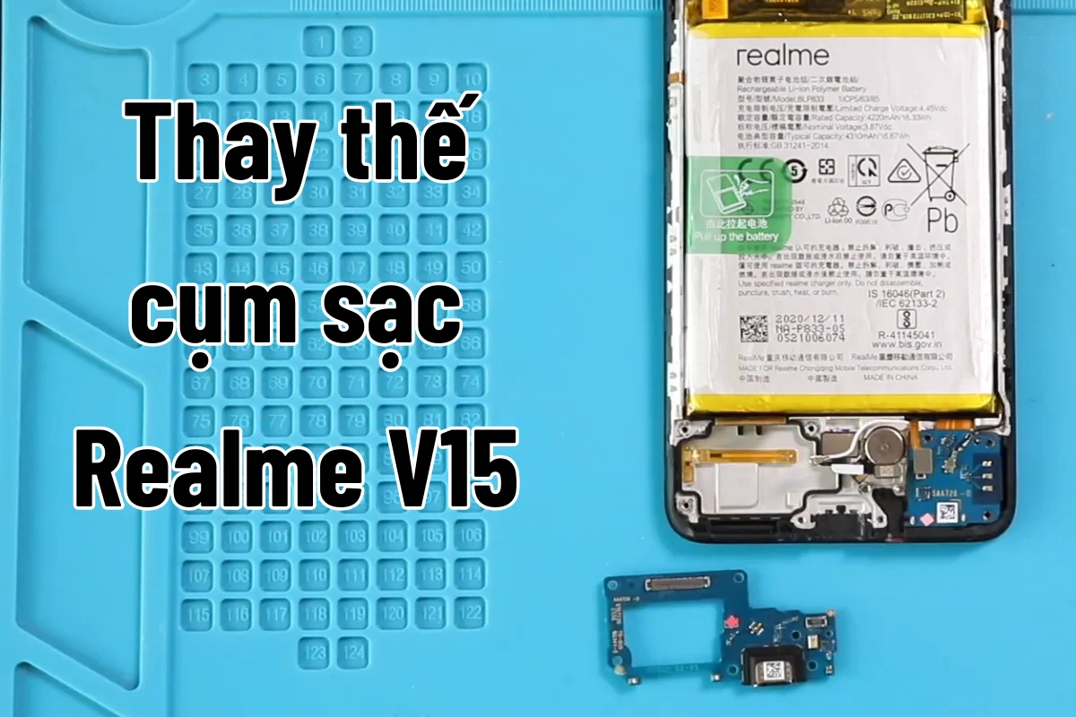 thay chân sạc realme v15 giá rẻ