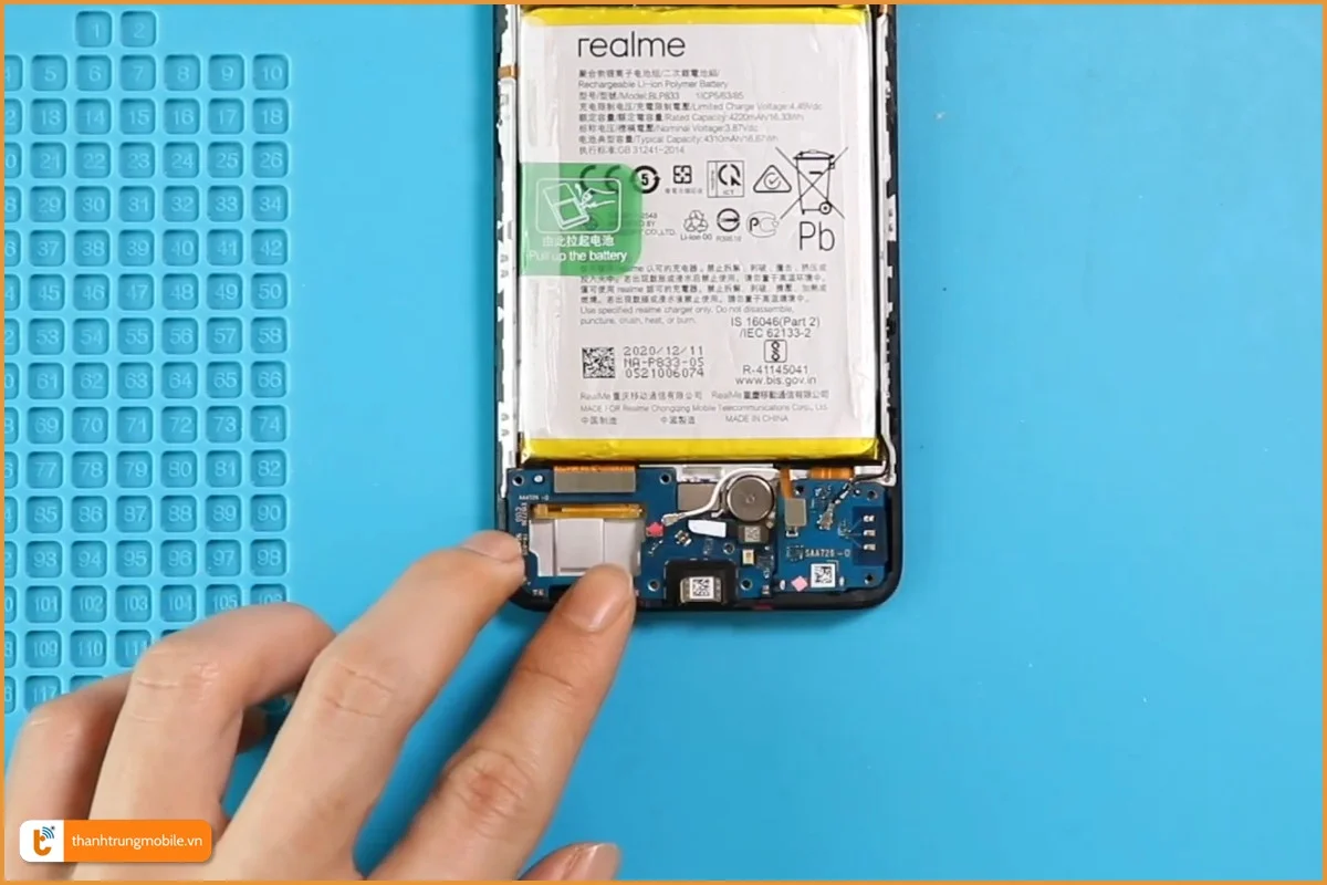 Thay chân sạc Realme X7 zin chính hãng