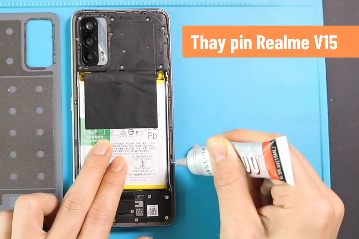 thay pin realme v15 giá rẻ