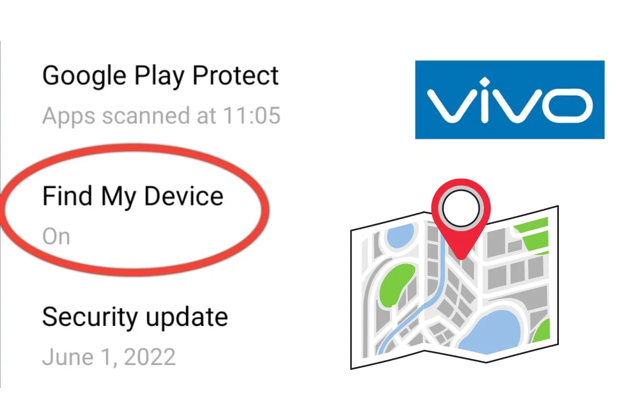 Find My Device cho Vivo