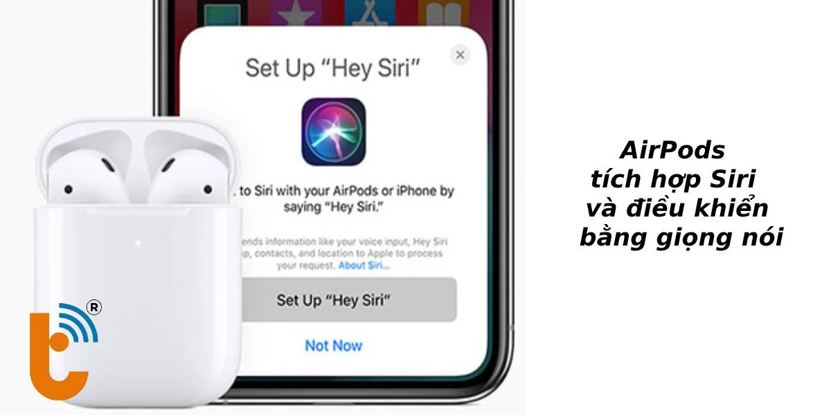 AirPods tích hợp Siri