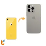Độ vỏ iPhone Xr lên 15 Pro