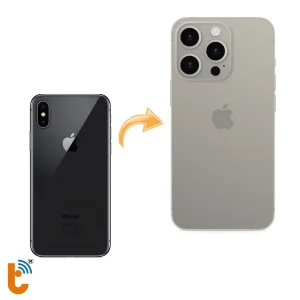 Độ vỏ iPhone Xs Max lên 15 Pro Max