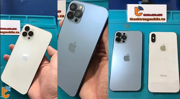 Độ vỏ iPhone Xs lên 13 Pro