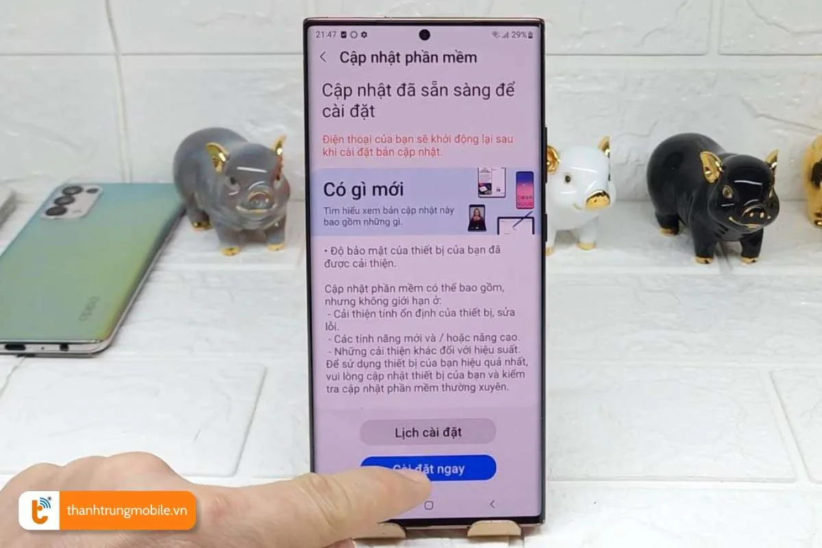 huong dan cap nhat phan mem samsung