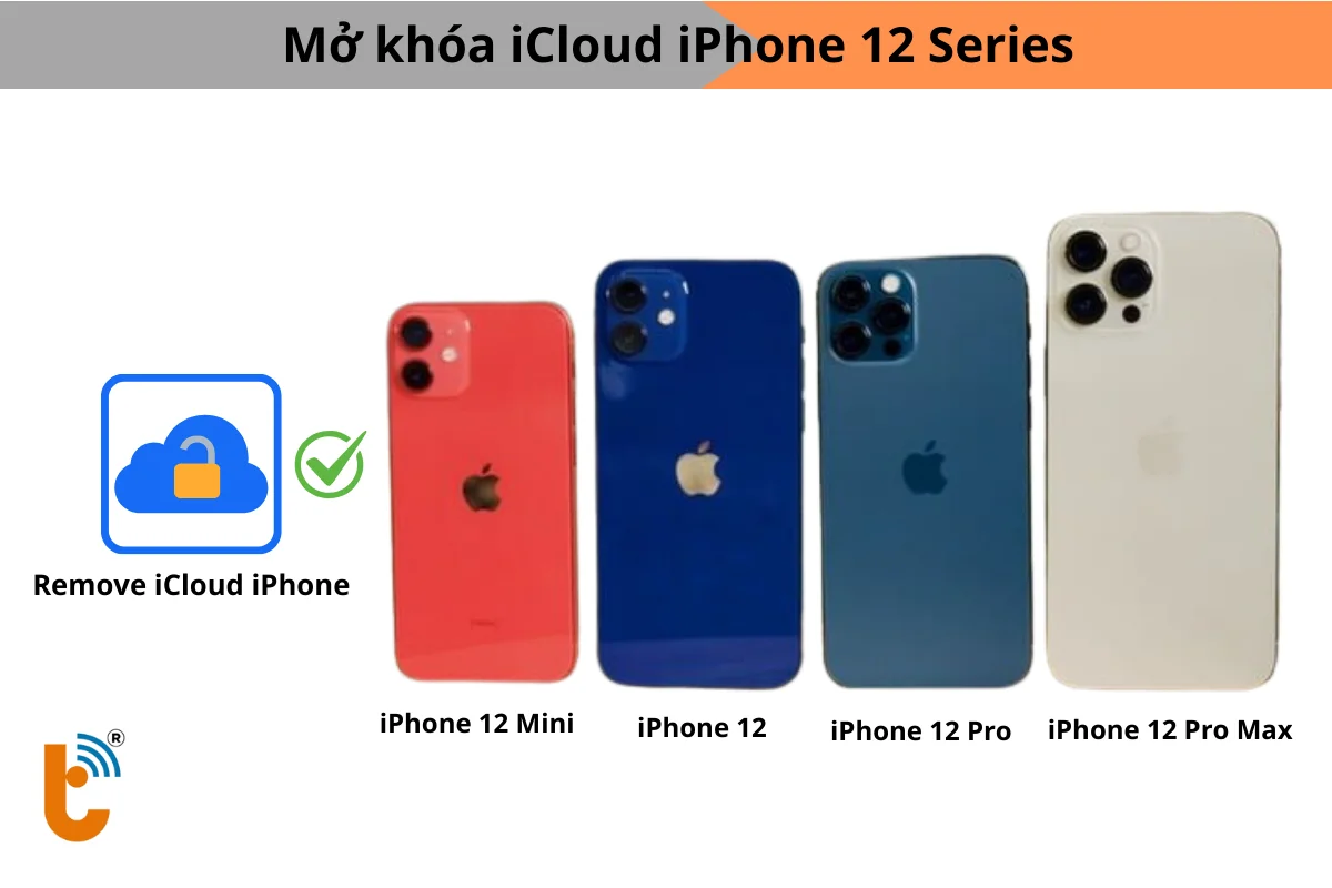 Mở khóa icloud iPhone 12 Pro