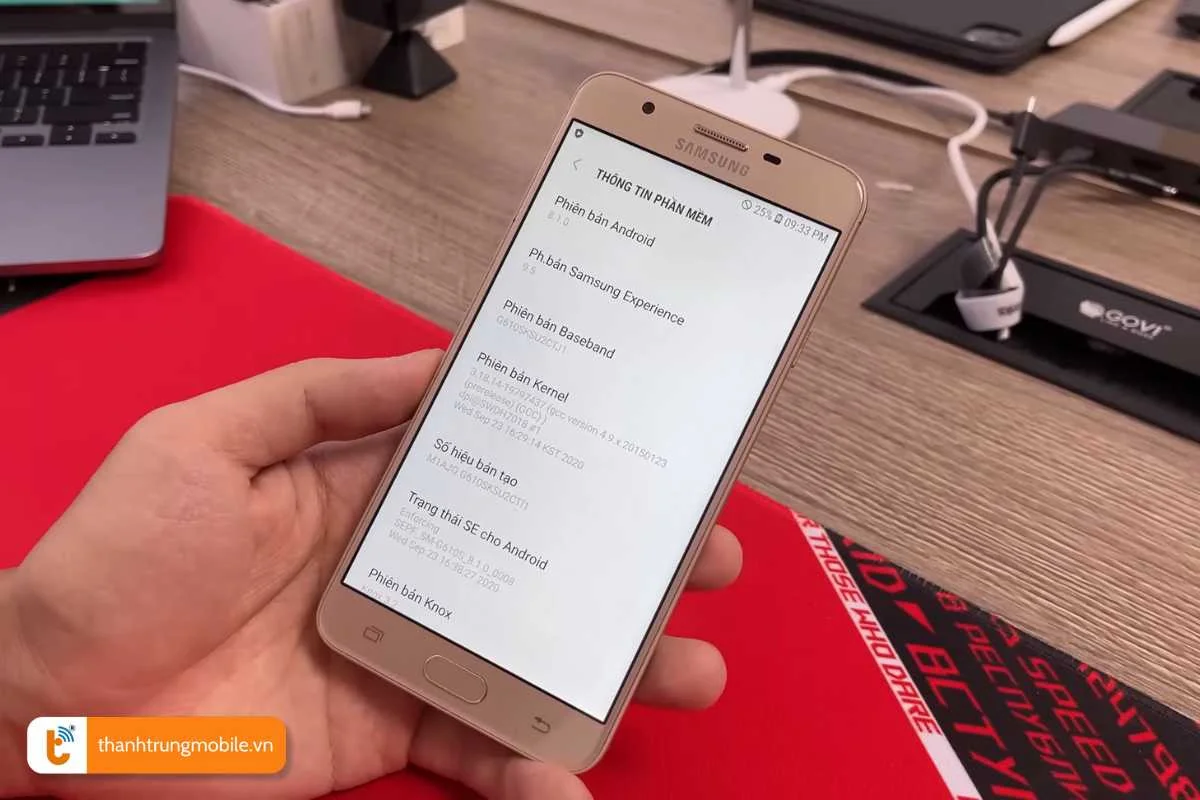 nguyen nhan khien dien thoai samsung j7 prime nong may