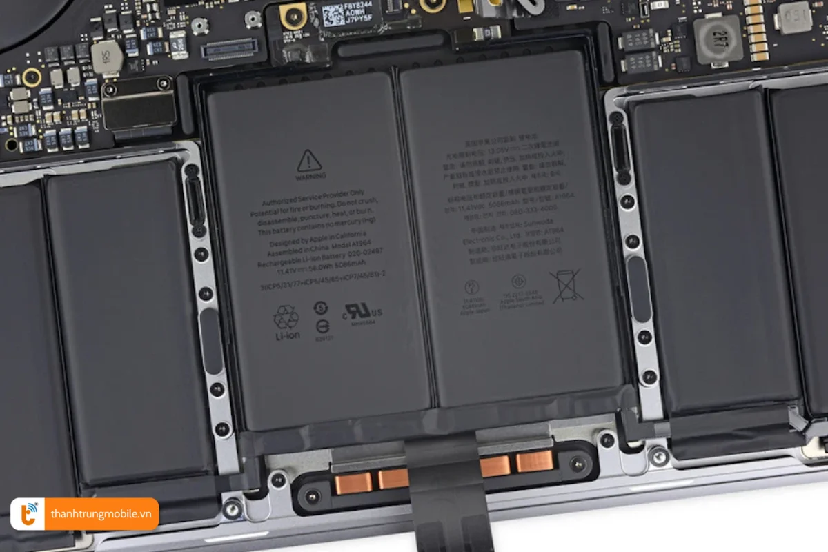 Pin Macbook Pro 2019 chính hãng