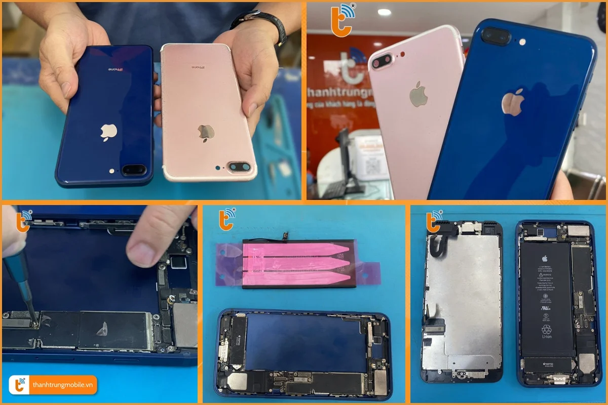 Quy trình độ vỏ iPhone 7 Plus