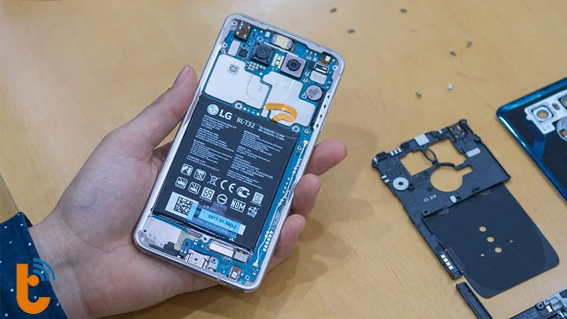 Quy trình thay pin LG G6 