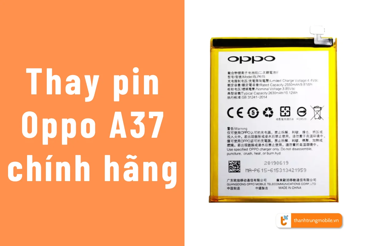 thay pin oppo a37