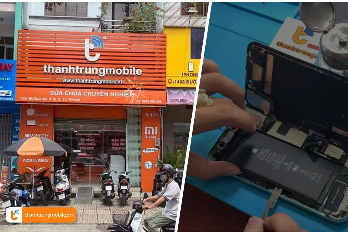 Trung tâm sửa điện thoại Samsung uy tín - Thành Trung Mobile