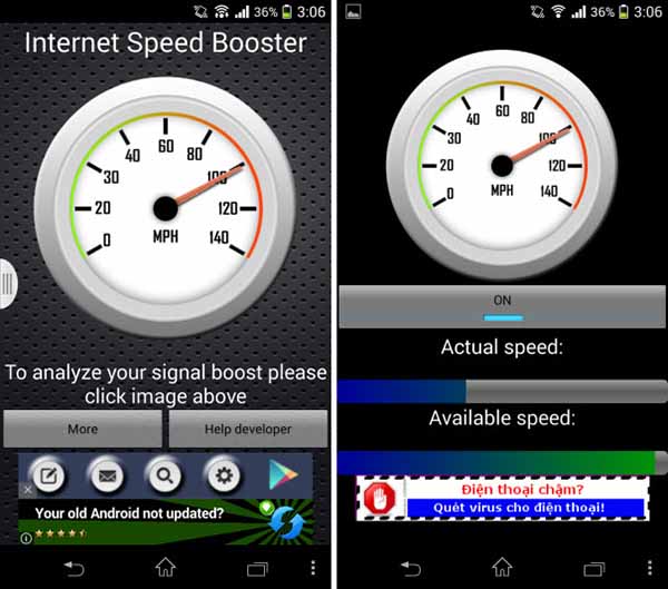 ứng dụng Internet Speed Booster