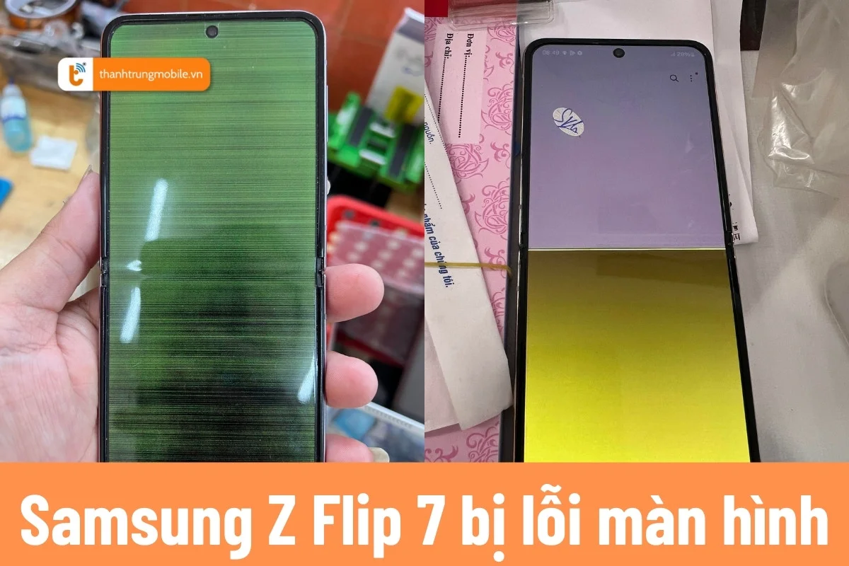 Thay cáp gập Samsung Z Flip 7 a1