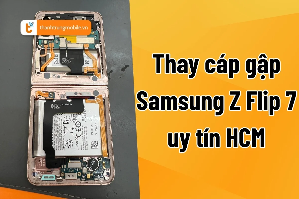 Thay cáp gập Samsung Z Flip 7 a2