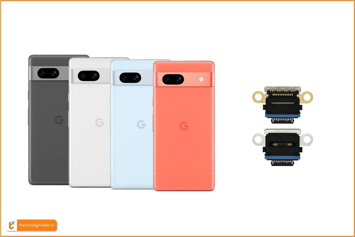 Thay chân sạc Google Pixel 7A chính hãng, giá rẻ