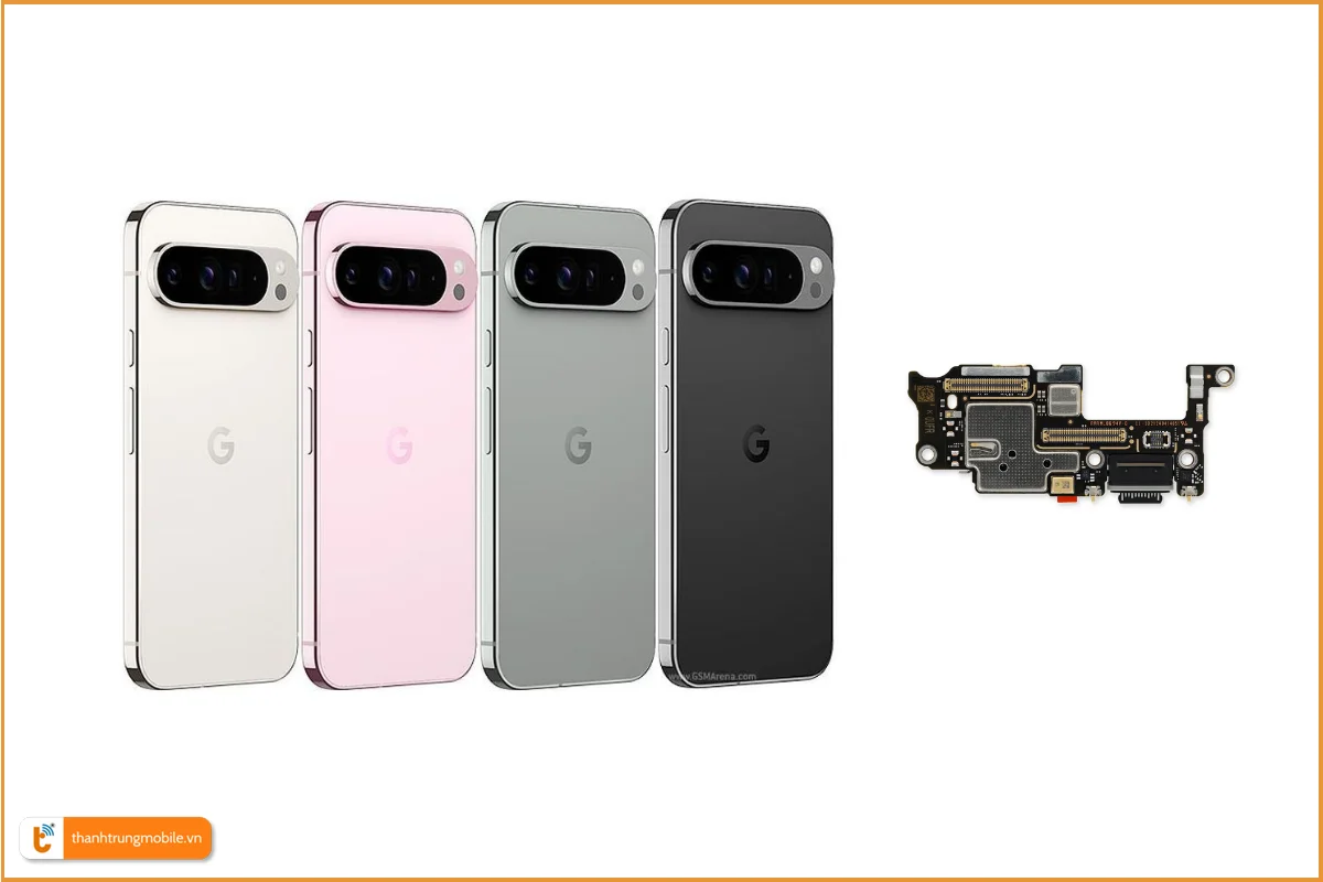 Thay chân sạc Google Pixel 9 Pro XL chính hãng, lấy ngay