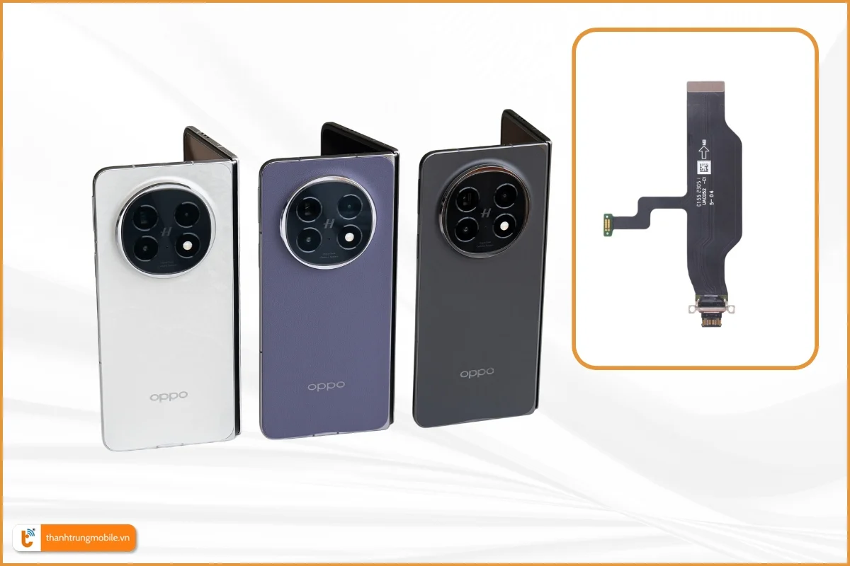 Thay chân sạc OPPO Find N5 lấy ngay, giá rẻ