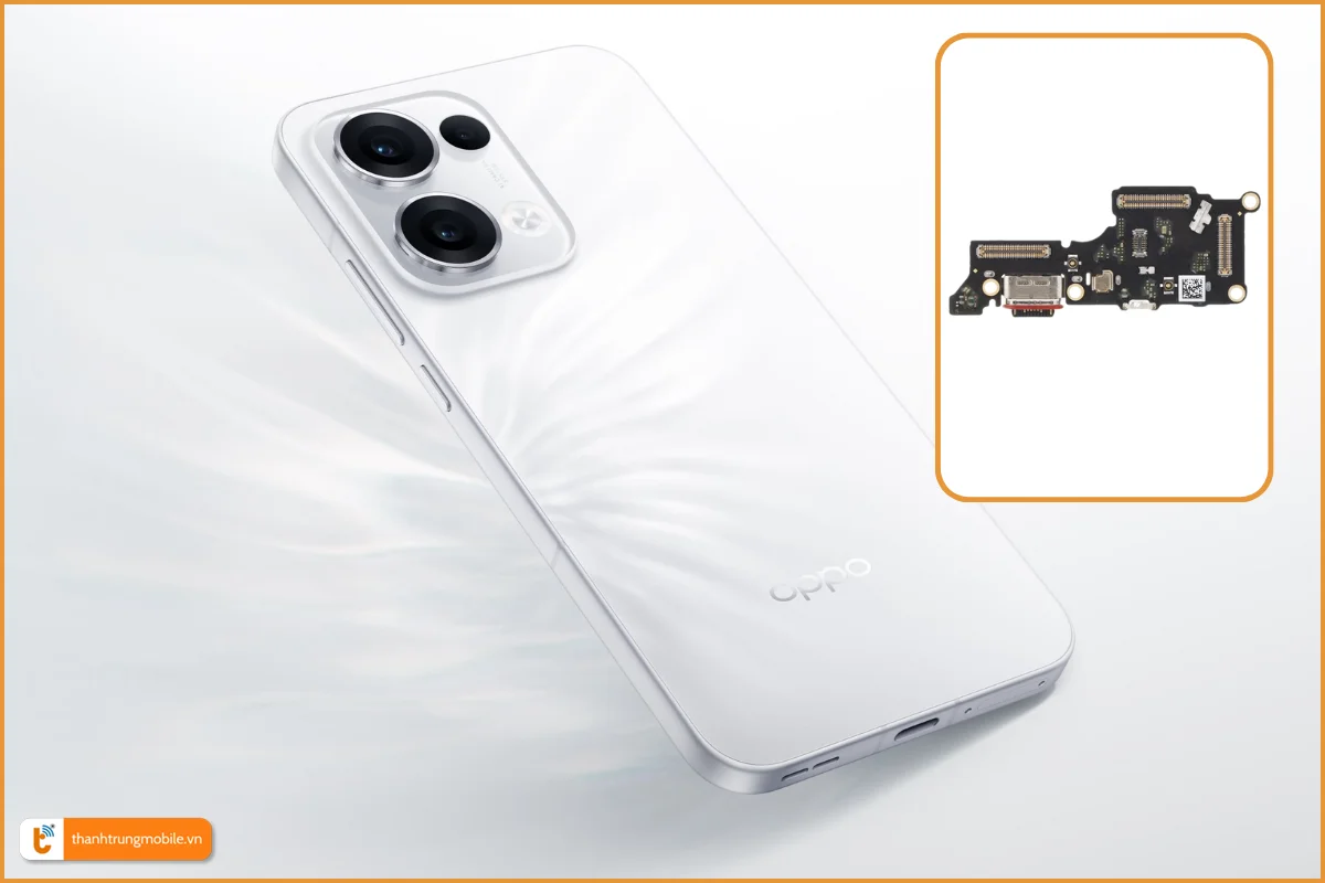 Thay chân sạc OPPO Reno13 5G chính hãng, lấy ngay