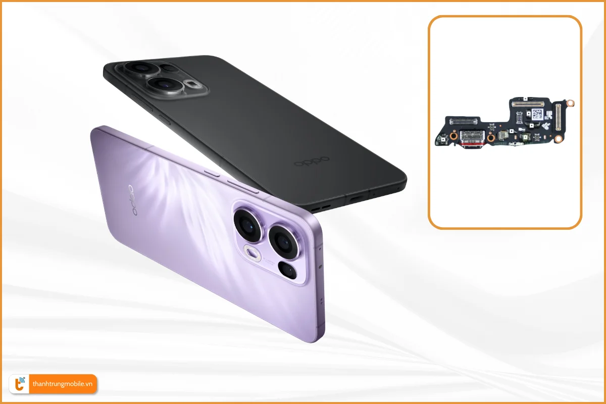 Thay chân sạc OPPO Reno13 Pro 5G chính hãng, giá rẻ