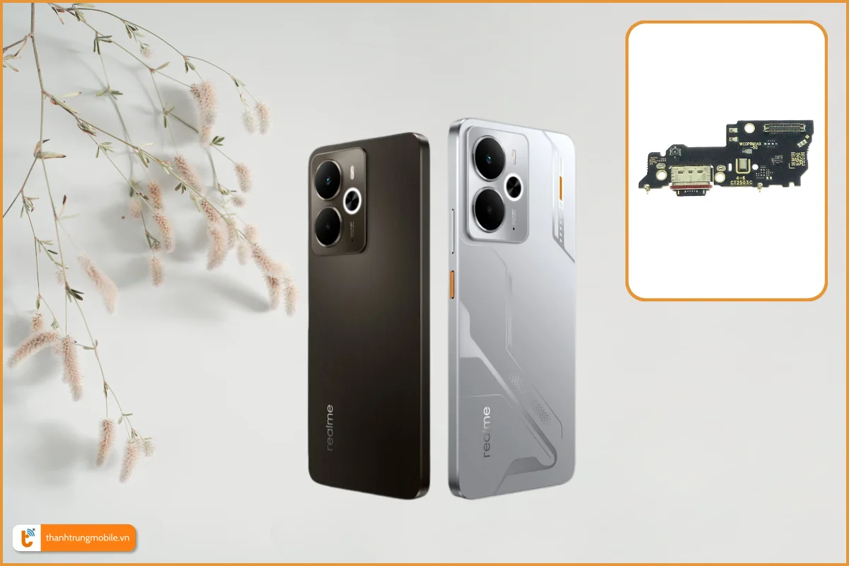 Thay chân sạc Realme 14 5G chính hãng, lấy ngay