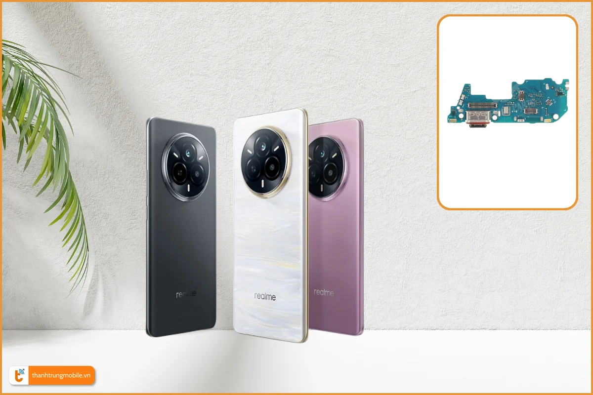 Thay chân sạc Realme 14 Pro Plus 5G chính hãng, lấy ngay