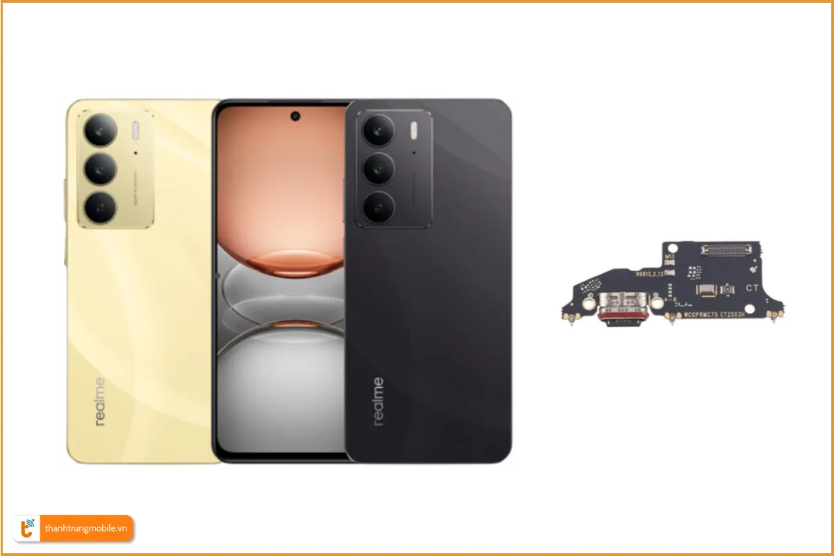 Thay chân sạc Realme C75 chính hãng, giá rẻ