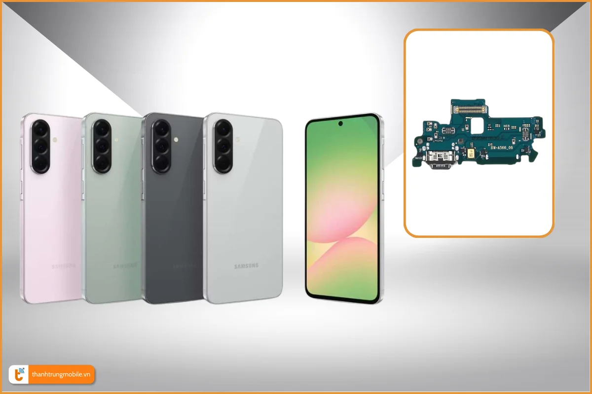 Thay chân sạc Samsung Galaxy A56 5G chính hãng, giá rẻ