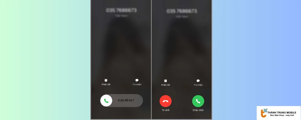 Thay đổi cách nhận cuộc gọi trên iPhone