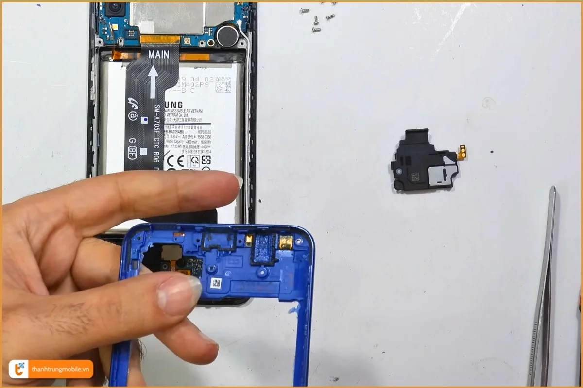 Thay loa Samsung Galaxy A70