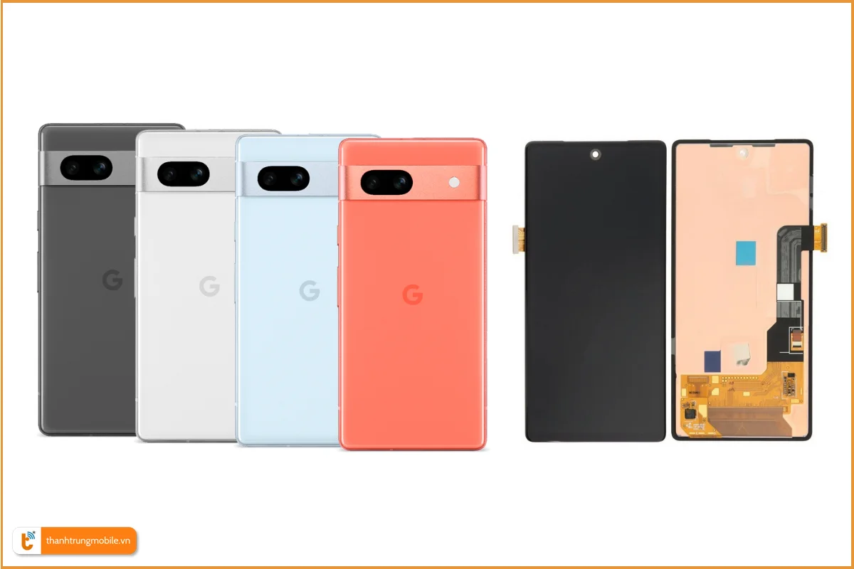 Thay màn hình Google Pixel 7A chính hãng, giá rẻ
