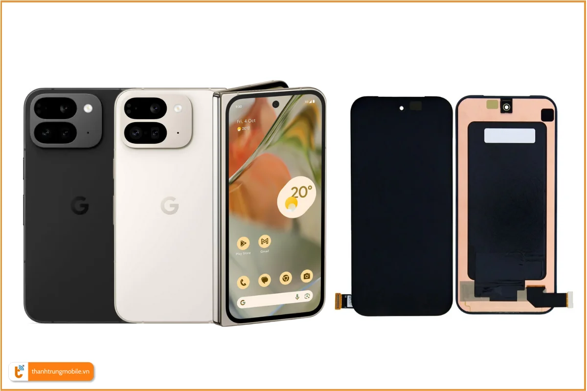 Thay màn hình Google Pixel 9 Pro Fold chính hãng, lấy ngay
