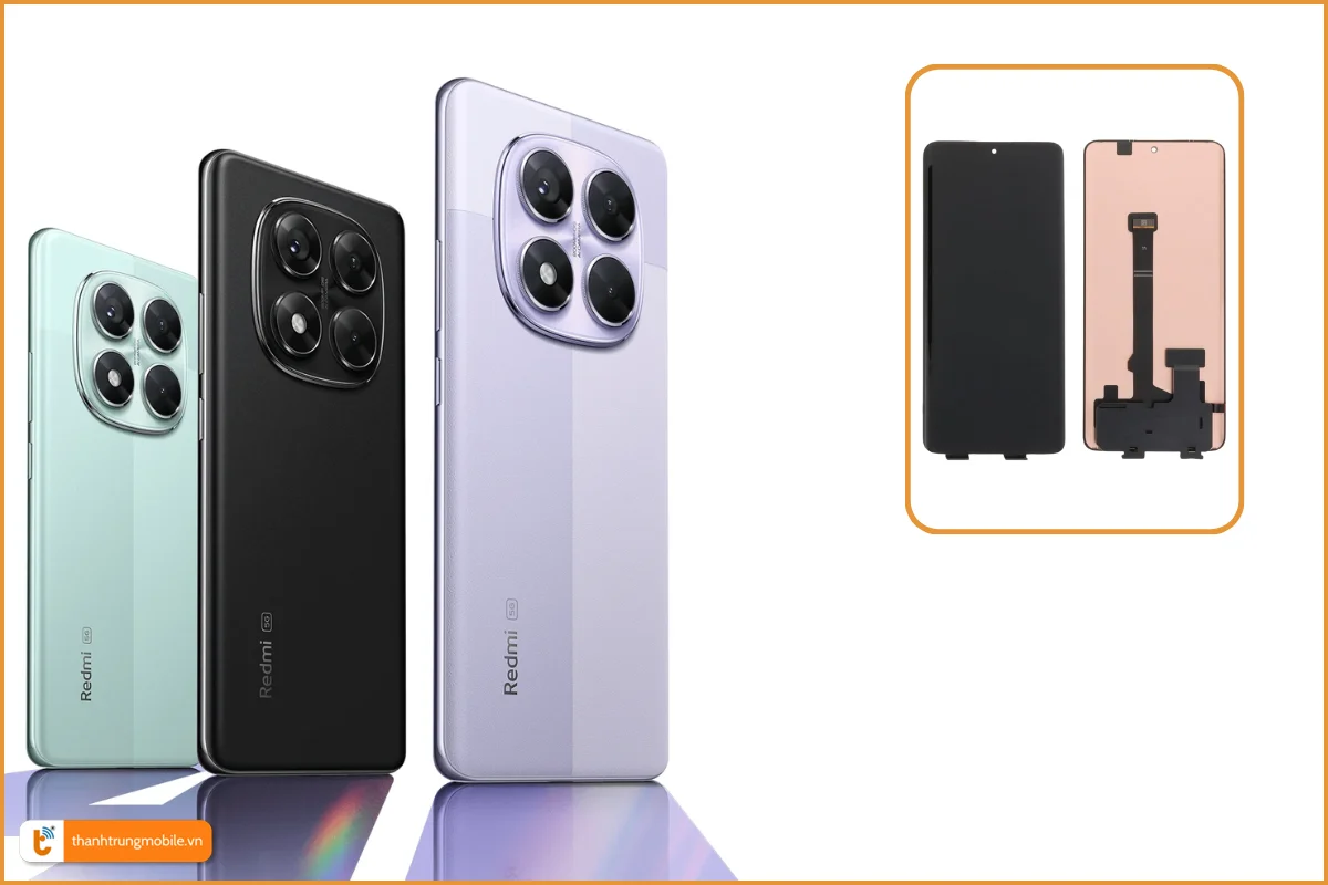 Thay màn hình Redmi Note 14 Pro 5G chính hãng, giá rẻ