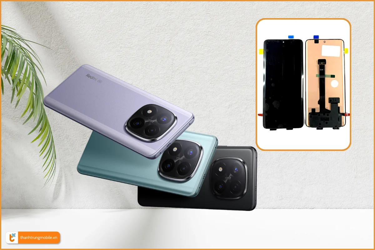 Thay màn hình Redmi Note 14 Pro Plus 5G chính hãng, lấy ngay