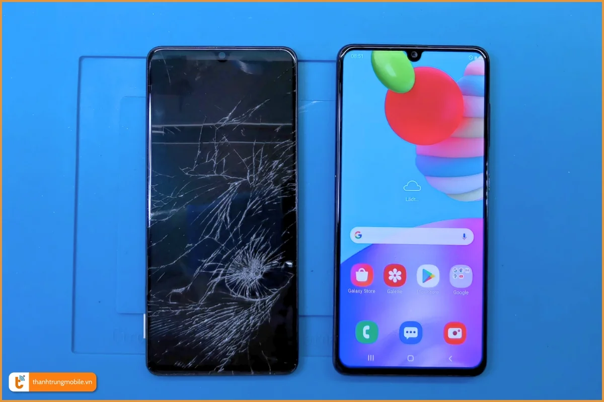 Thay màn hình Samsung Galaxy A41 chính hãng - Thành Trung Mobile
