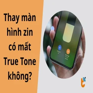 Thay màn zin hay ép kính có mất True Tone không? Vì sao?