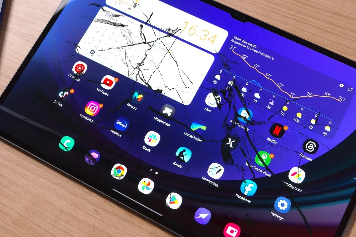 thay mặt kính Samsung Tab S9 Ultra