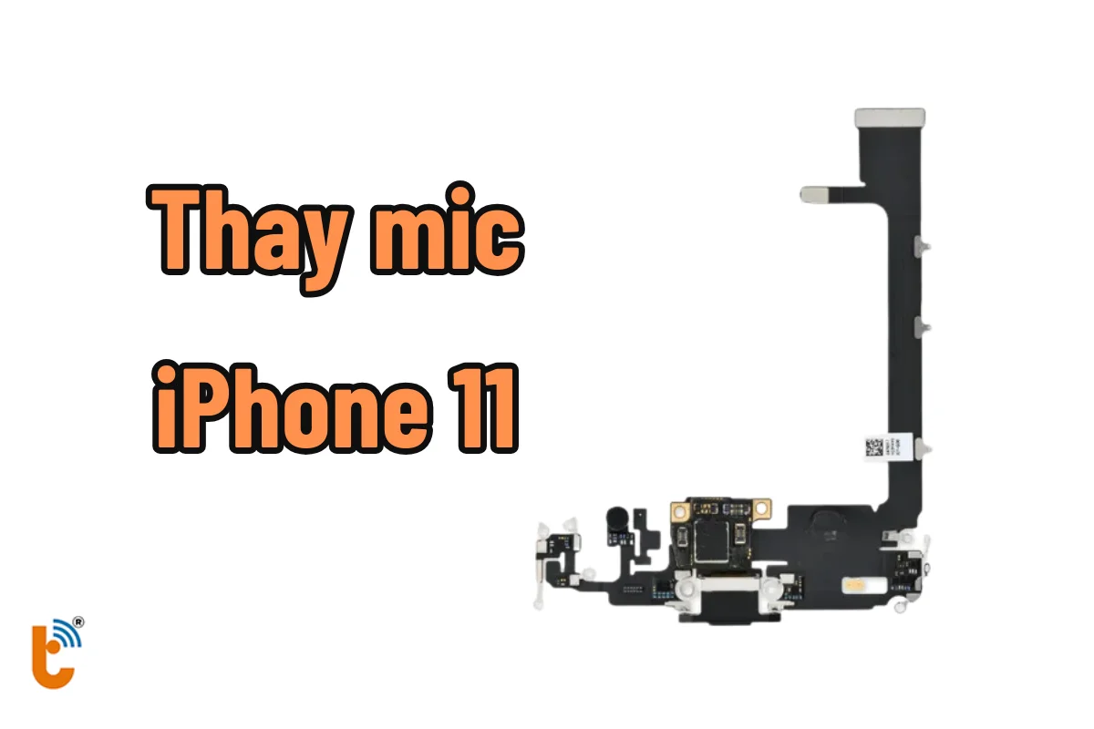 Thay mic iPhone 11 Pro chính hãng - Thành Trung Mobile 