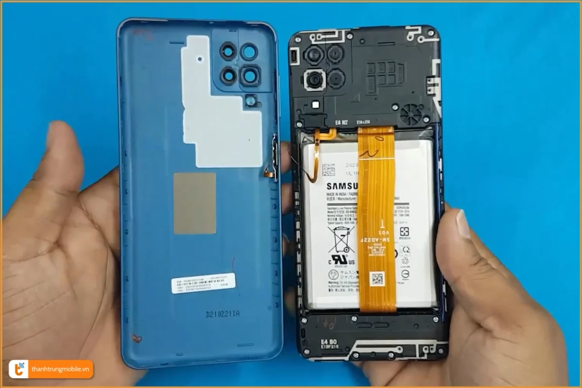 Thay nắp lưng Samsung Galaxy A12