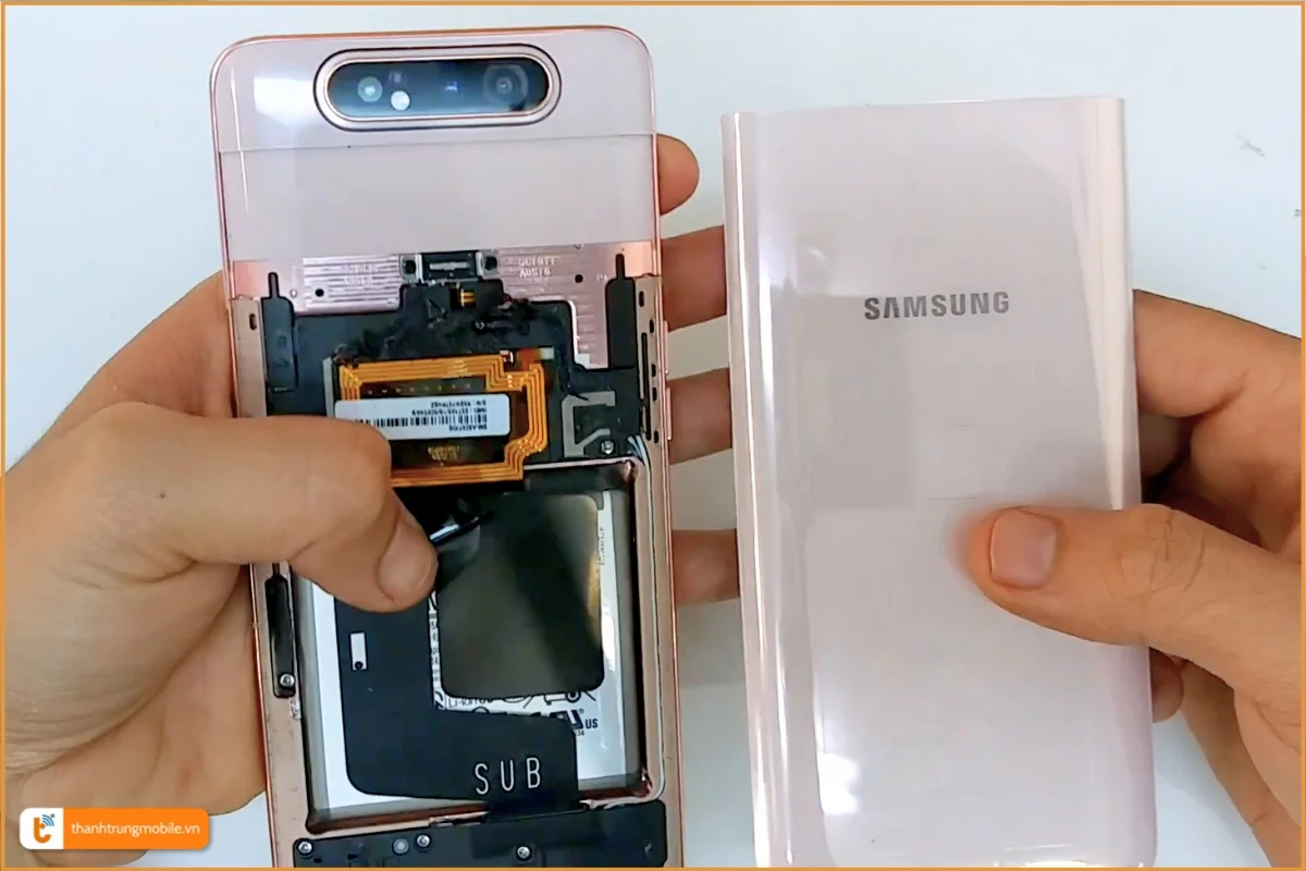 Thay nắp lưng Samsung Galaxy A80
