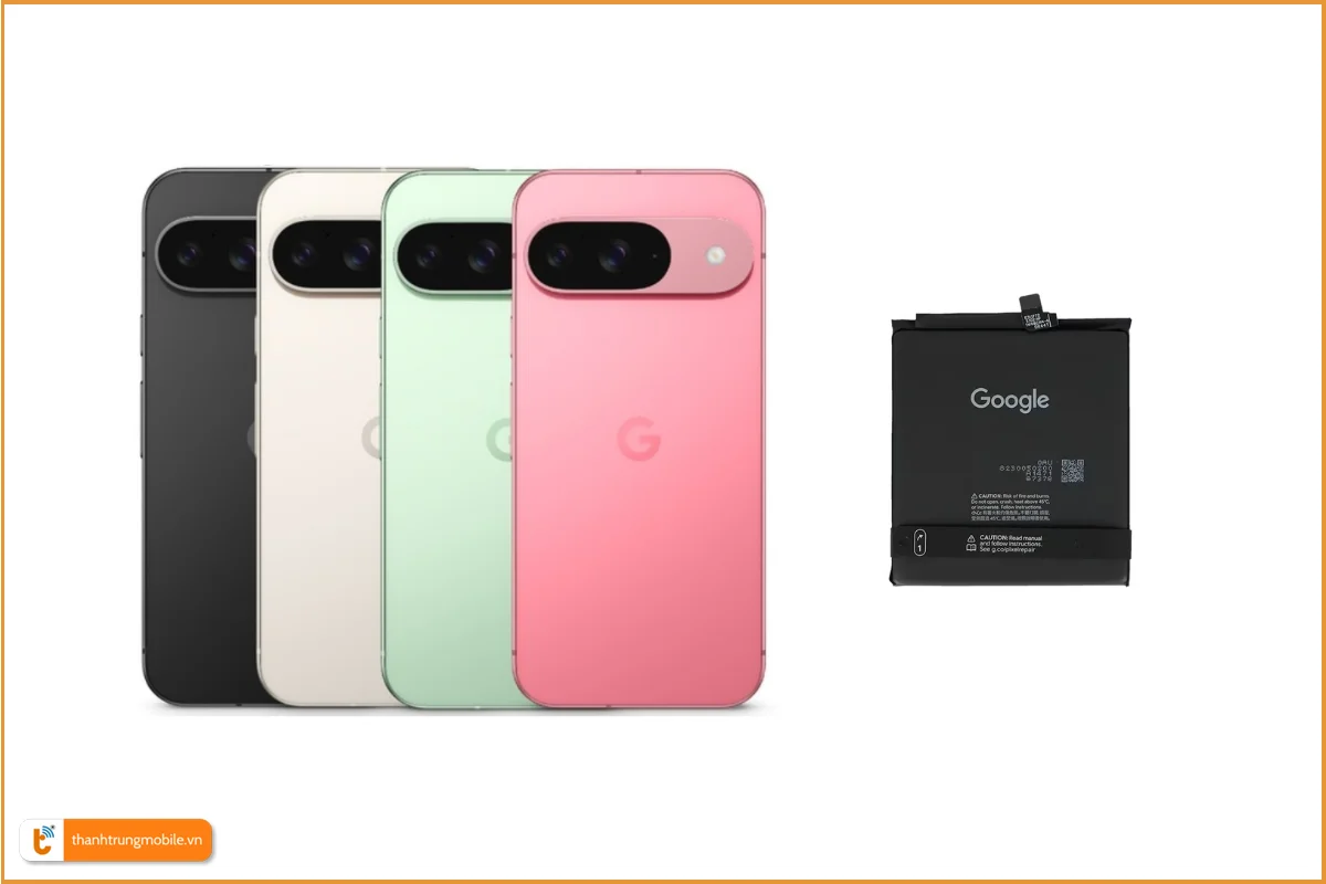 Thay pin Google Pixel 9 chính hãng, giá rẻ