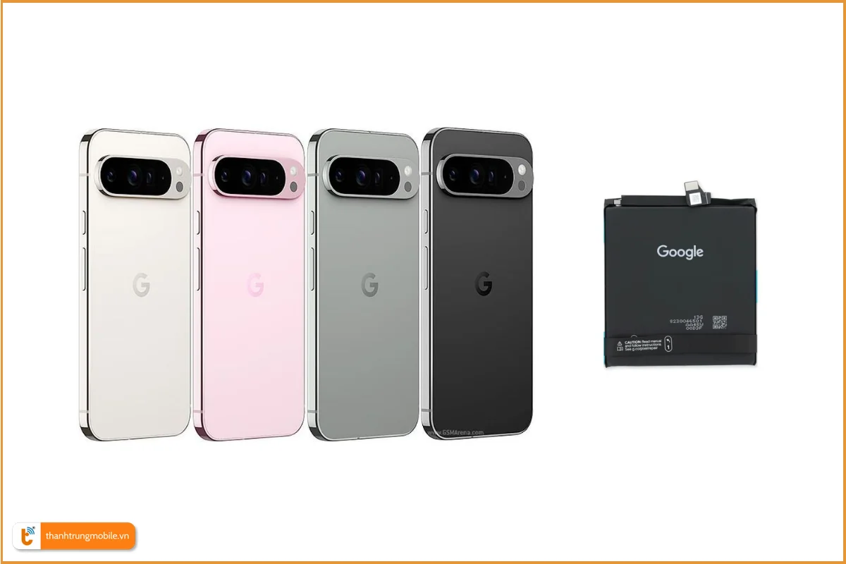 Thay pin Google Pixel 9 Pro XL chính hãng, lấy ngay