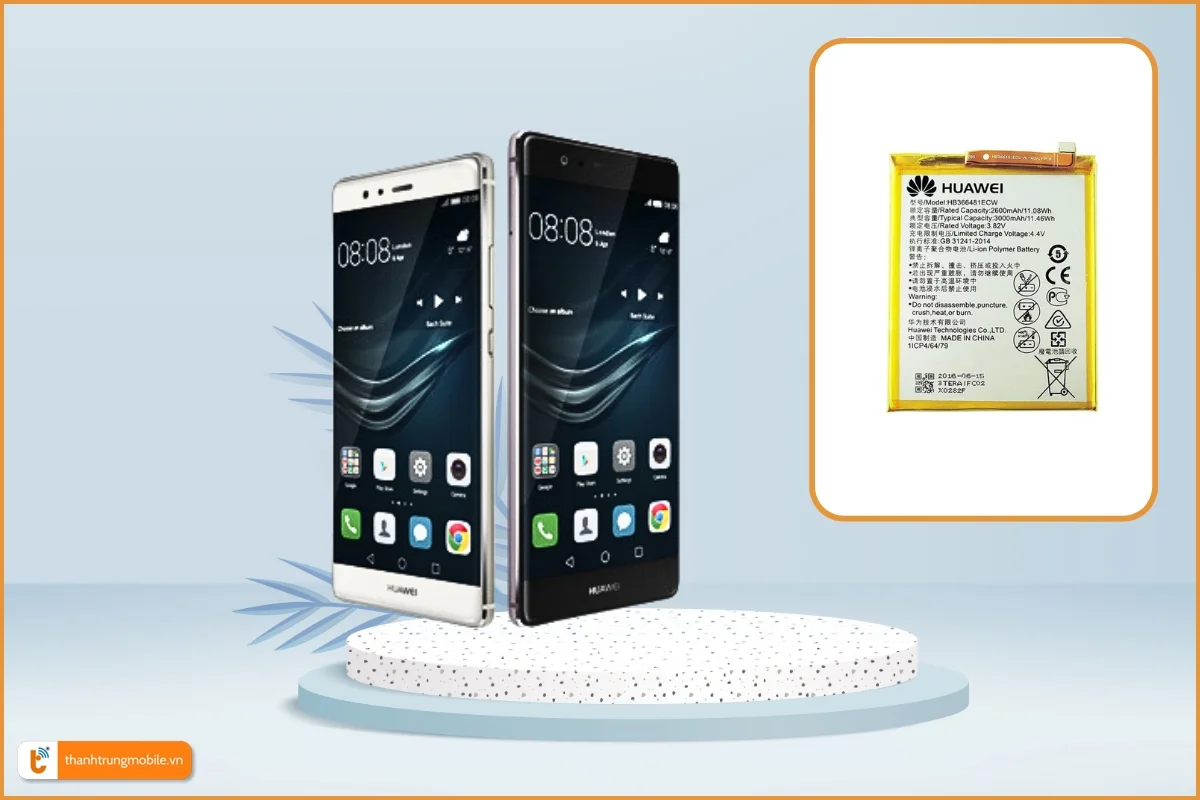 Thay pin Huawei P9 chính hãng, giá rẻ
