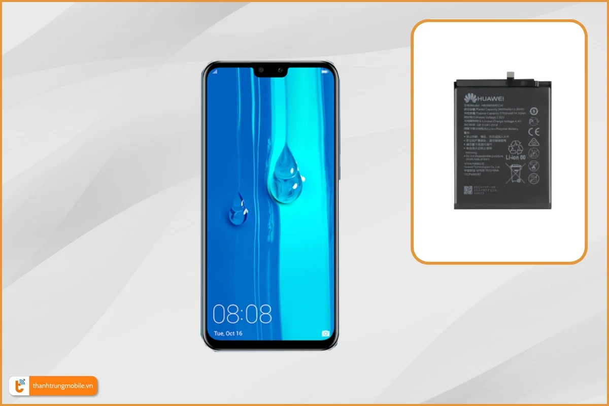 Thay pin Huawei Y9 2019 chính hãng, giá rẻ