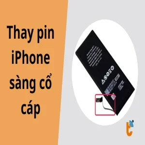 Có nên sử dụng kỹ thuật thay pin iPhone sàng cổ cáp không?
