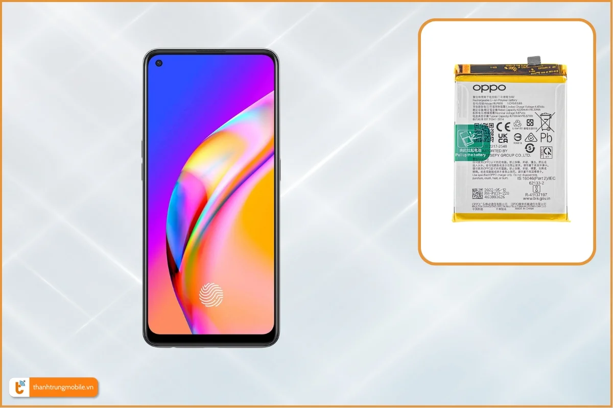 Thay pin Oppo F19 chính hãng, giá rẻ - Thành Trung Mobile