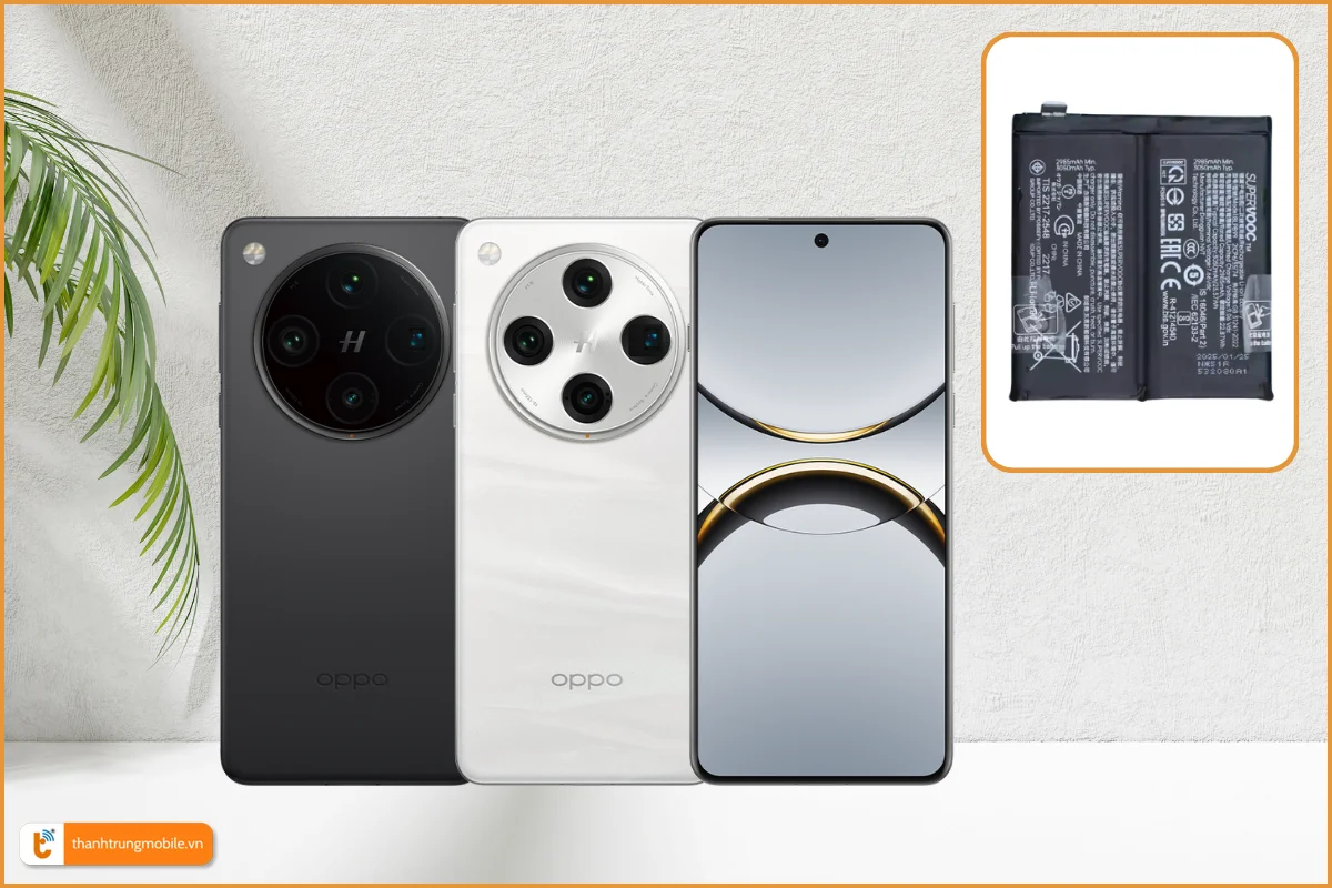 Thay pin Oppo Find X8 Pro chính hãng, giá rẻ